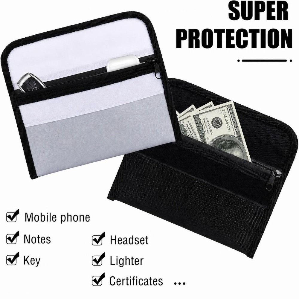 Fire Safe Document - Bolsa de Almacenamiento Portátil, Impermeable y