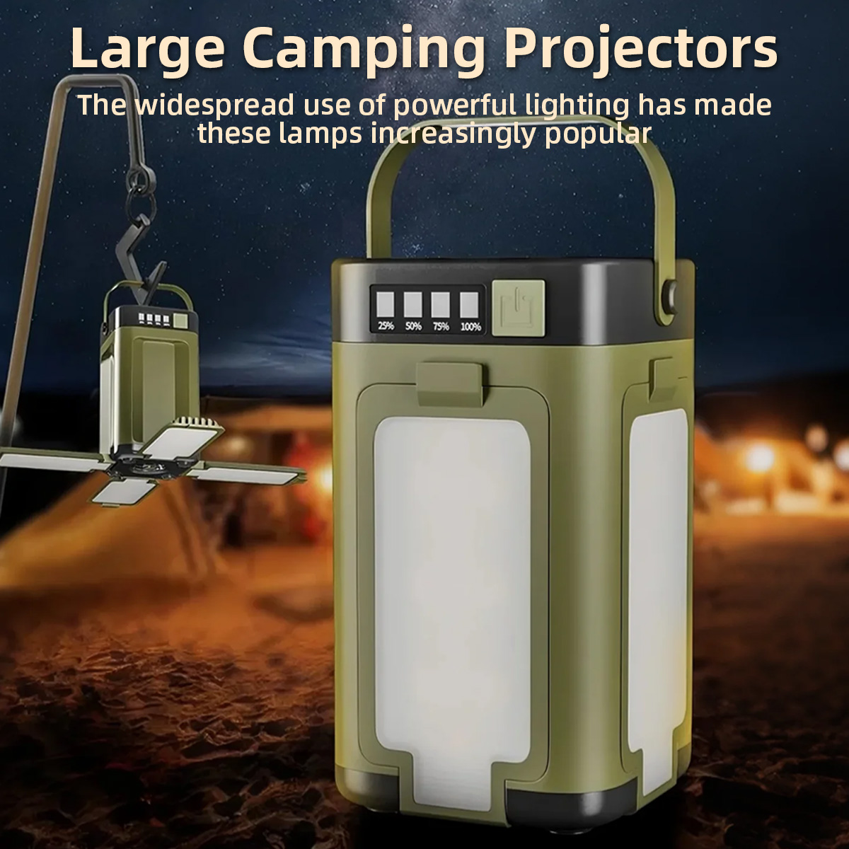 Power Outage Light - Linterna de Camping Portátil con Forma