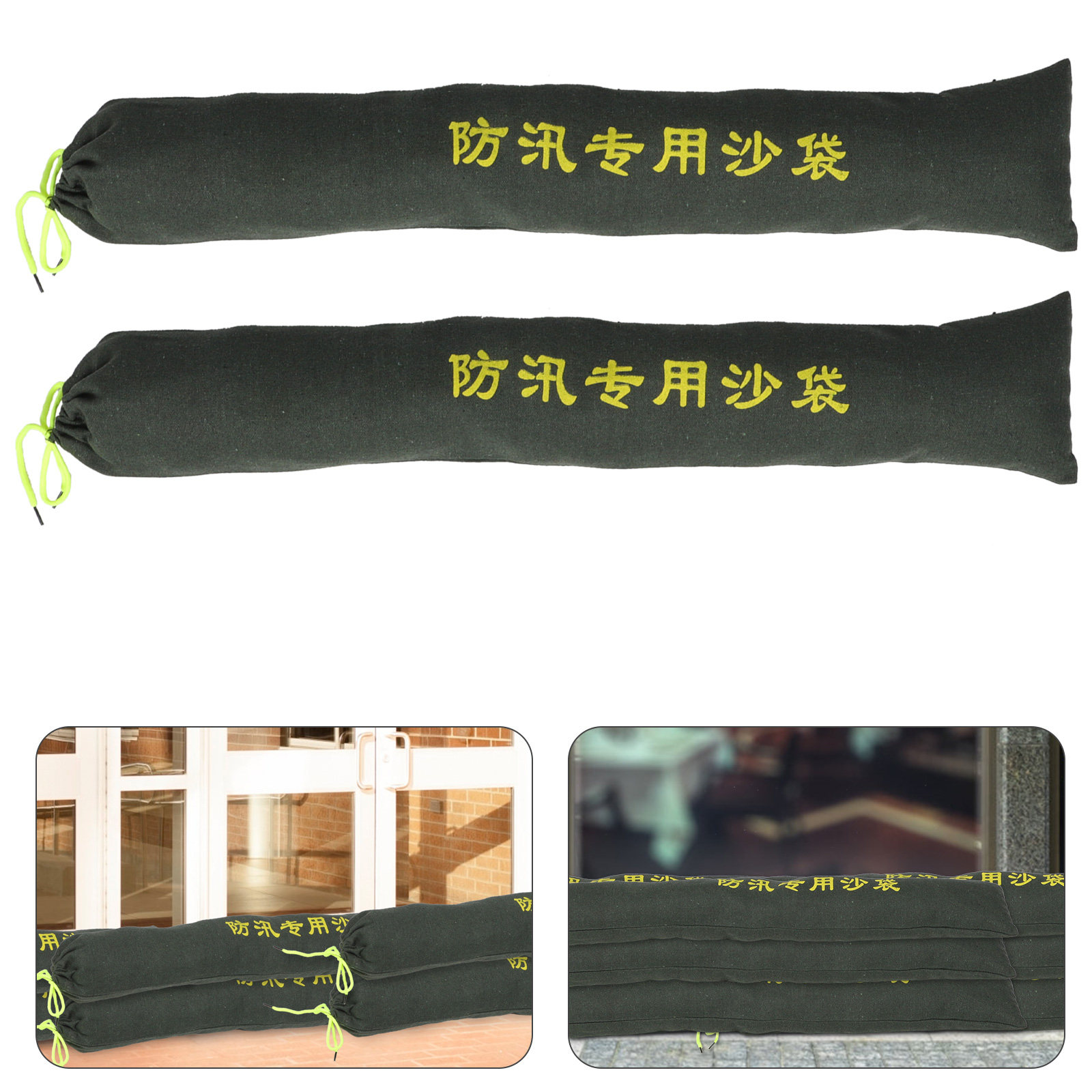 Flood Barrier Bag - 2 Bolsas de Arena de Lona