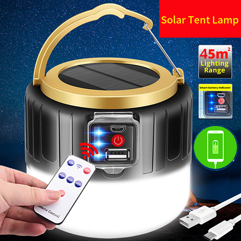 Luz LED Solar de 280 vatios pa - Power Outage Light reseña y precio