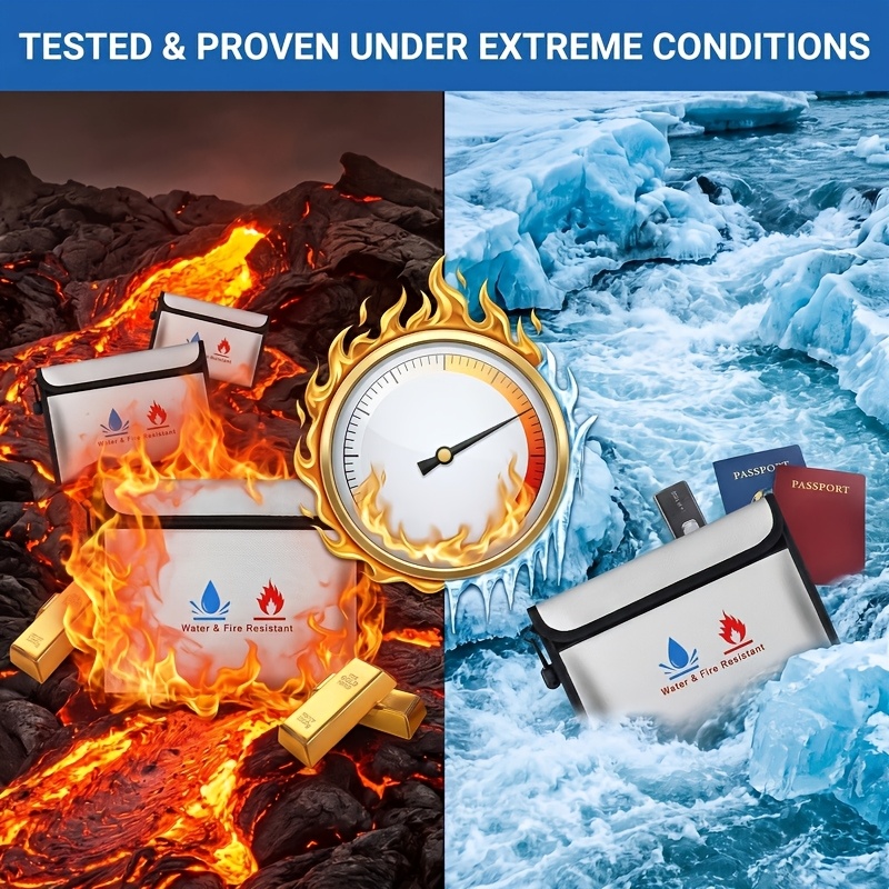 Bolsa para Documentos Resisten - Fire Safe Document reseña y precio