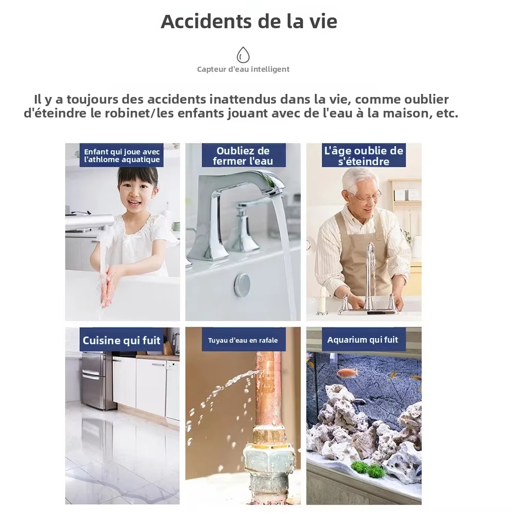 Funciona con la aplicación Tuy - Water Alarm Sensor reseña y precio